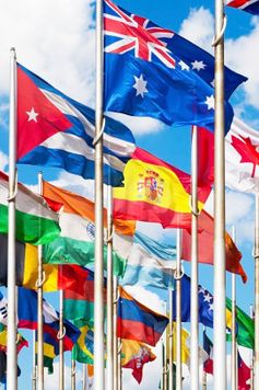 Banderas AAP banderas internacionales