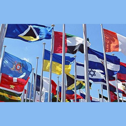 BANDERA INTERNACIONAL 150X225 CM